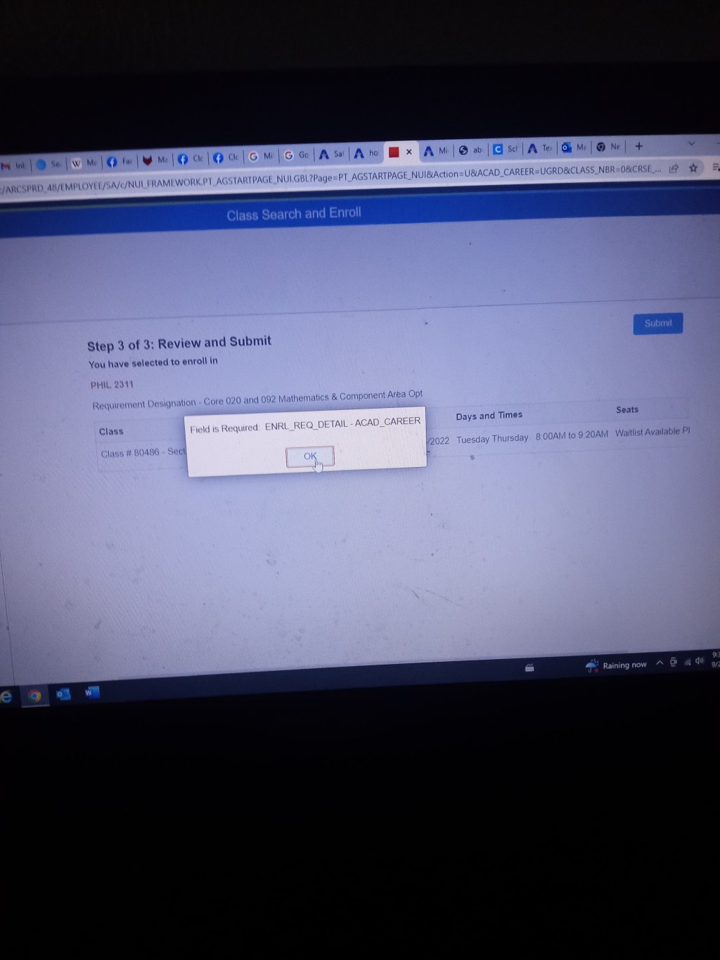 What I Saw When I Tried To&nbsp;Enroll